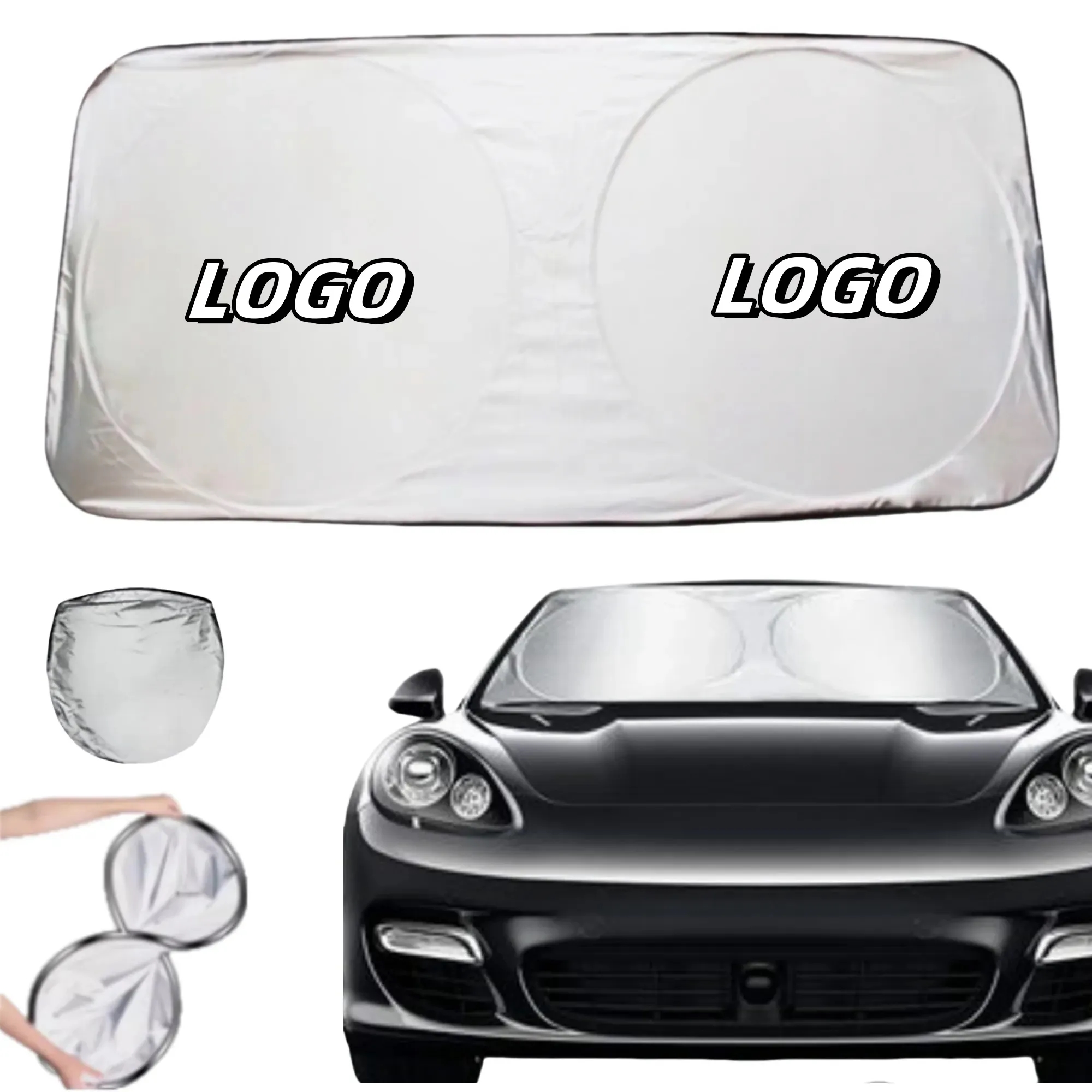 Foldable Car Windshield Sunshade Cover 3