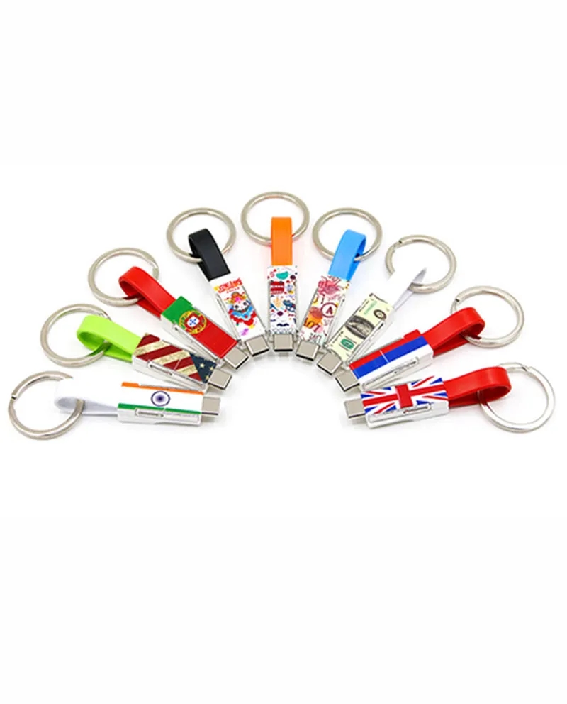 3-in-1 Charging Cable with Keychain 7