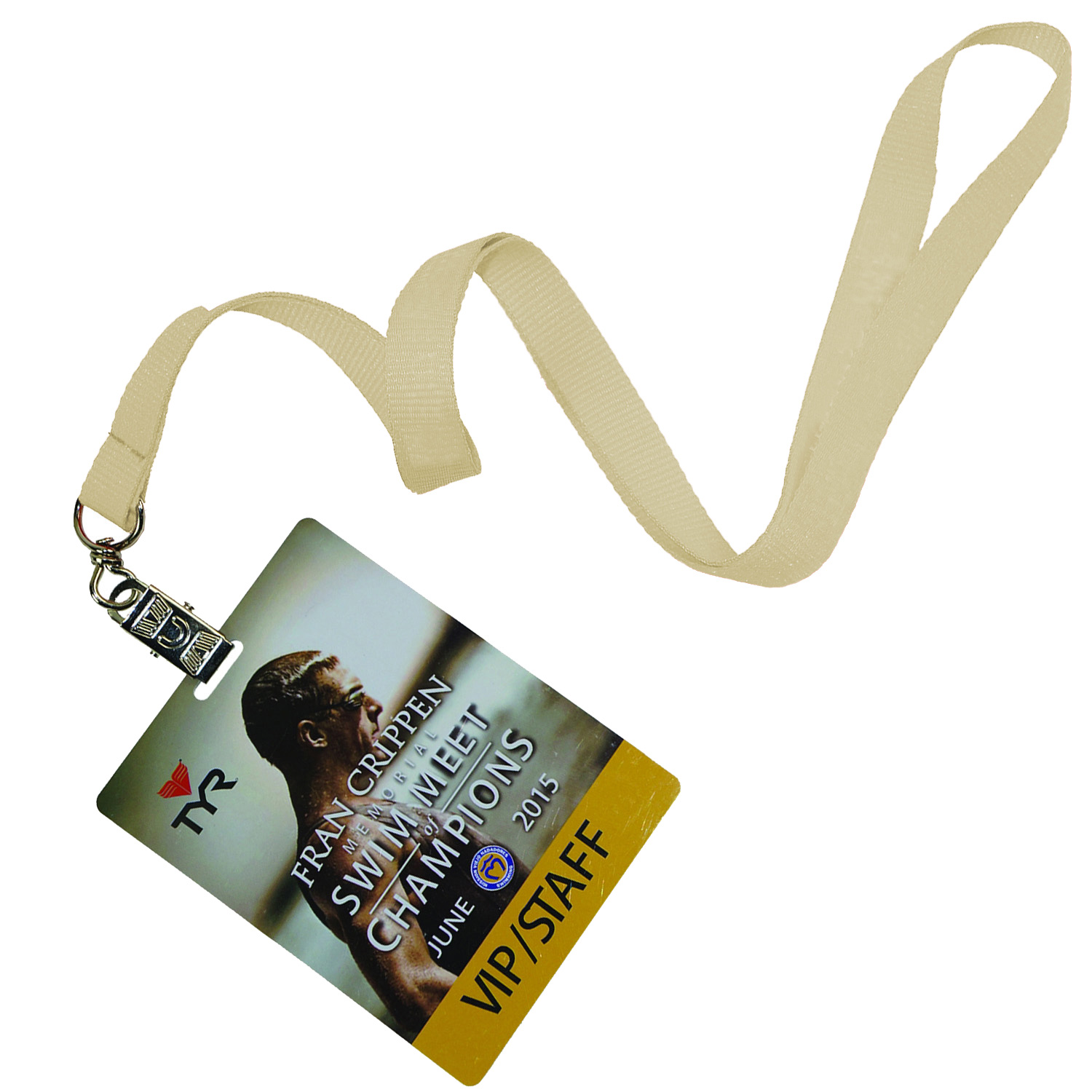 5/8 inch Polyester Lanyards w/ PVC Card 12