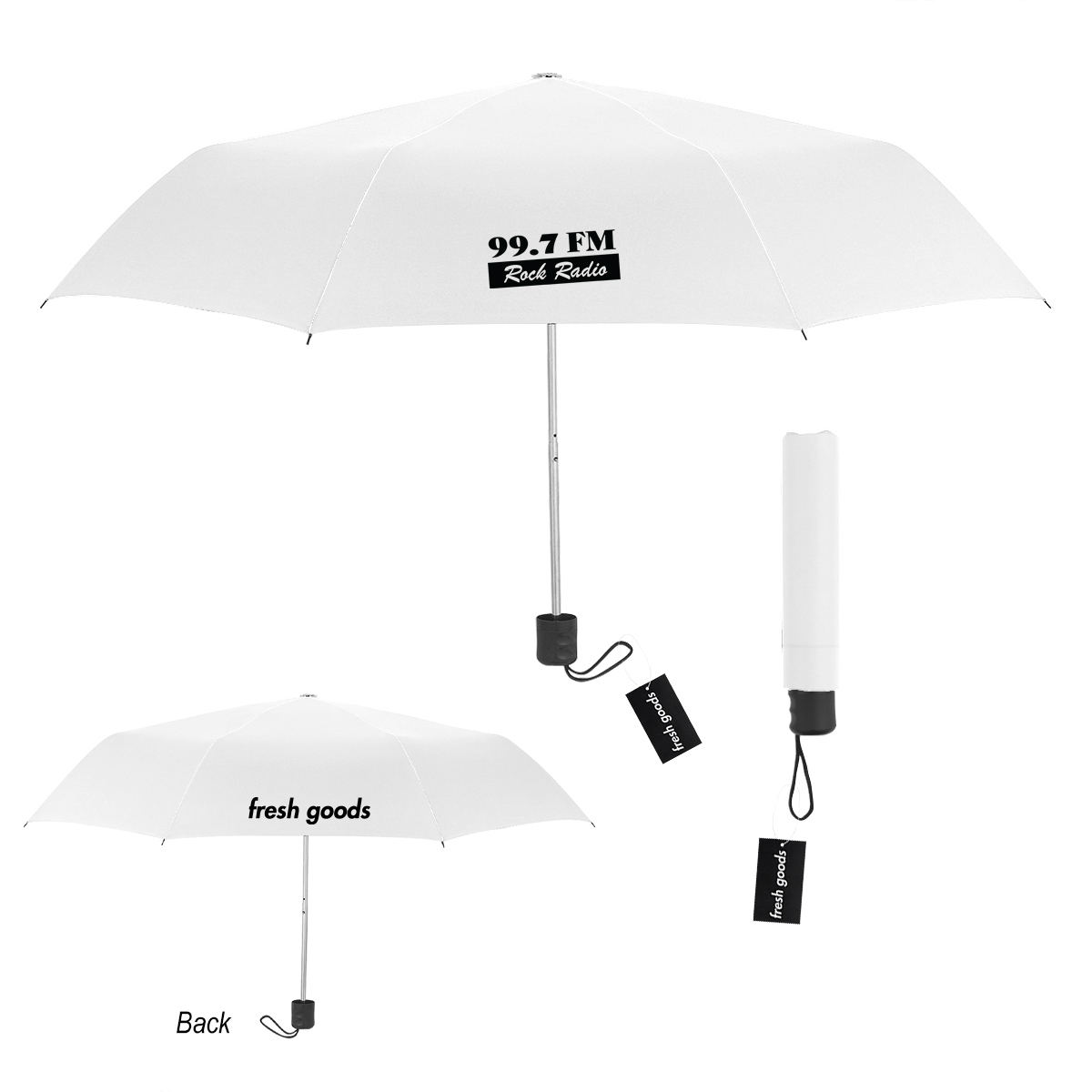 Fresh Goods 42" Arc Budget Telescopic Umbrella 15