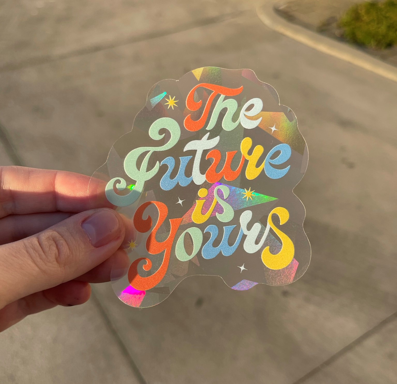 Window Decals - Custom Printed - Suncatcher Rainbow Window Stickers 18