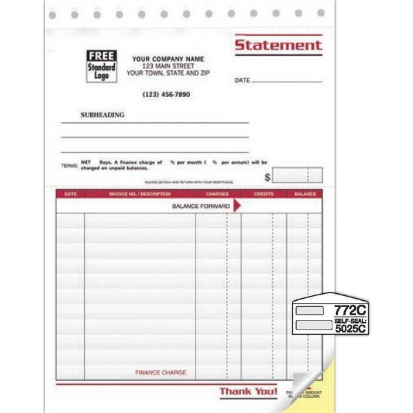Statements With Finance Charge 2