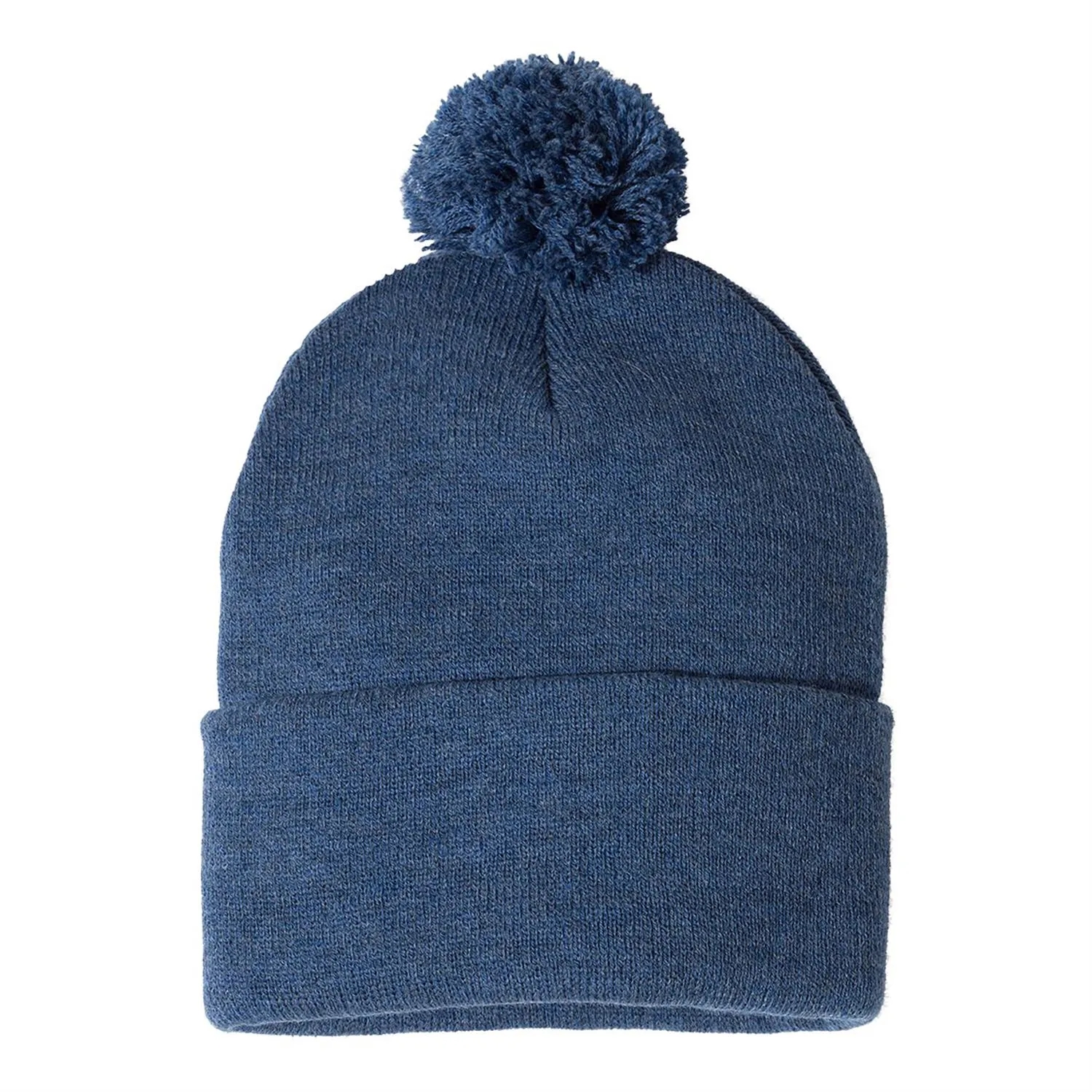 Sportsman Pom-Pom 12" Knit Beanie 43