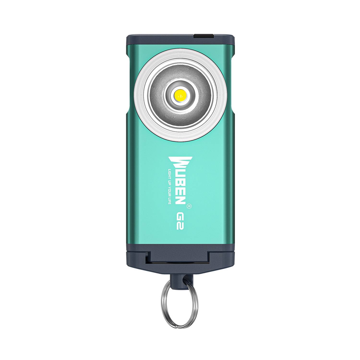 Mini EDC Keychain Flashlight with USB-C Charging 1
