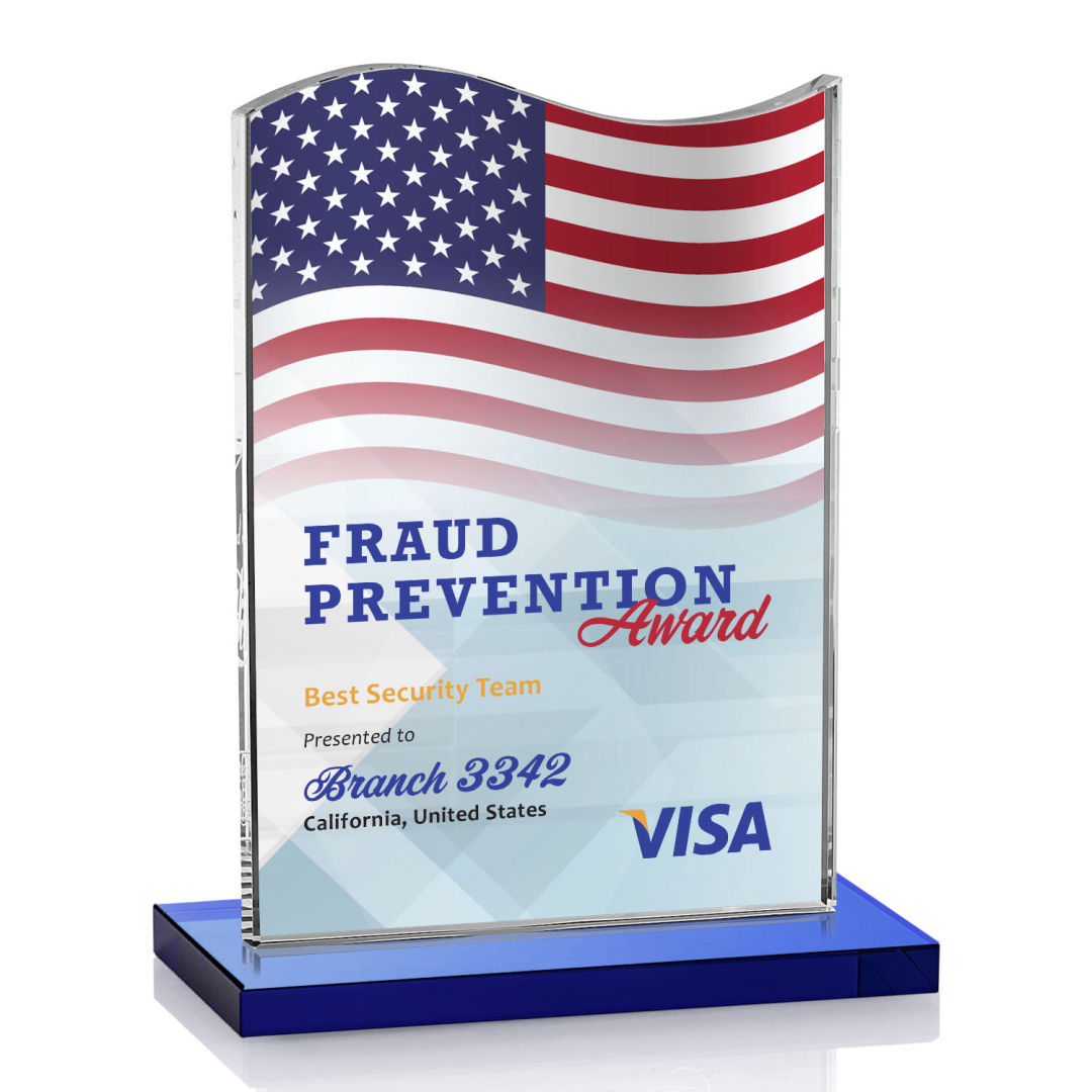 Unity VividPrint™ Award - Blue 1