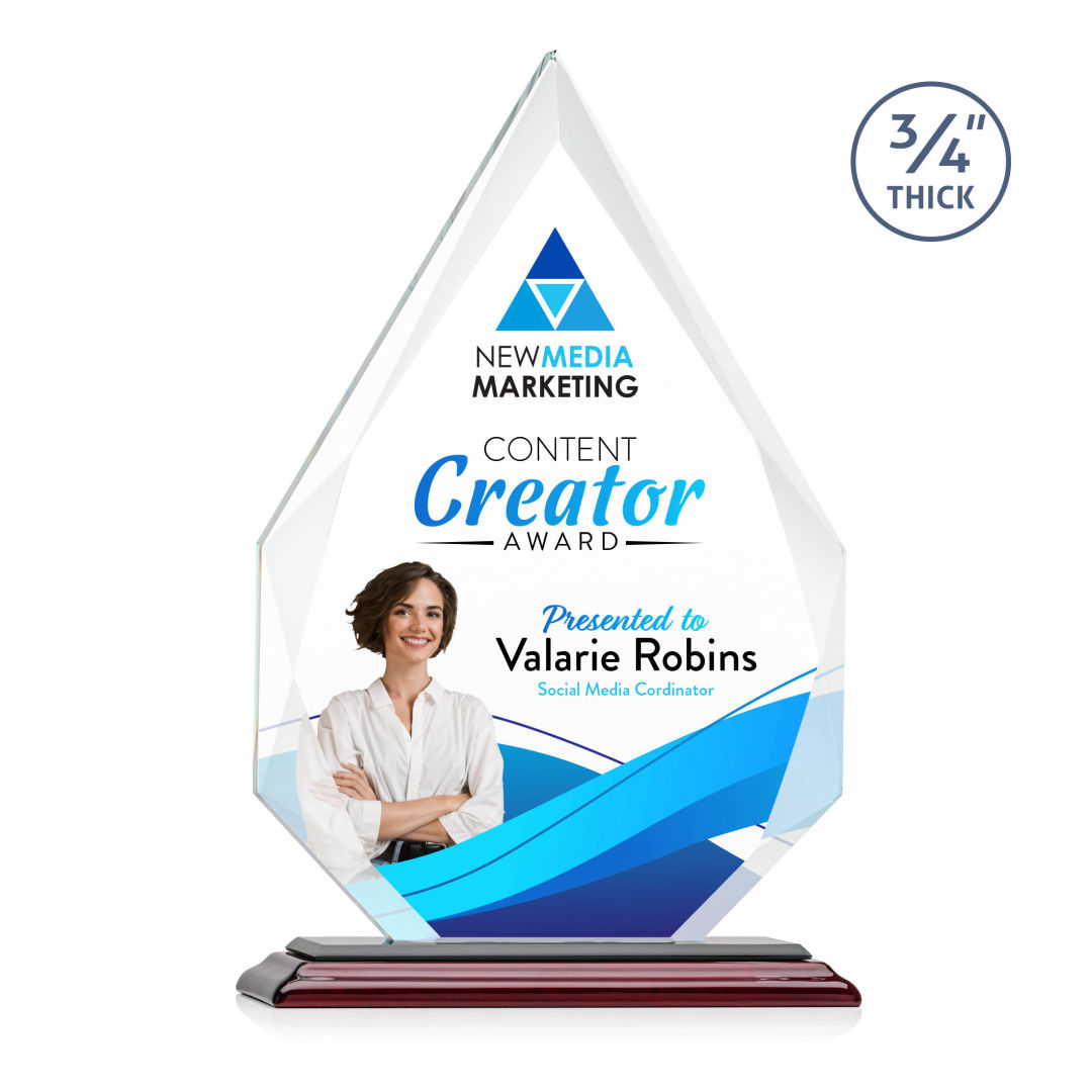 Hawthorne VividPrint™ Award - Rosewood 13