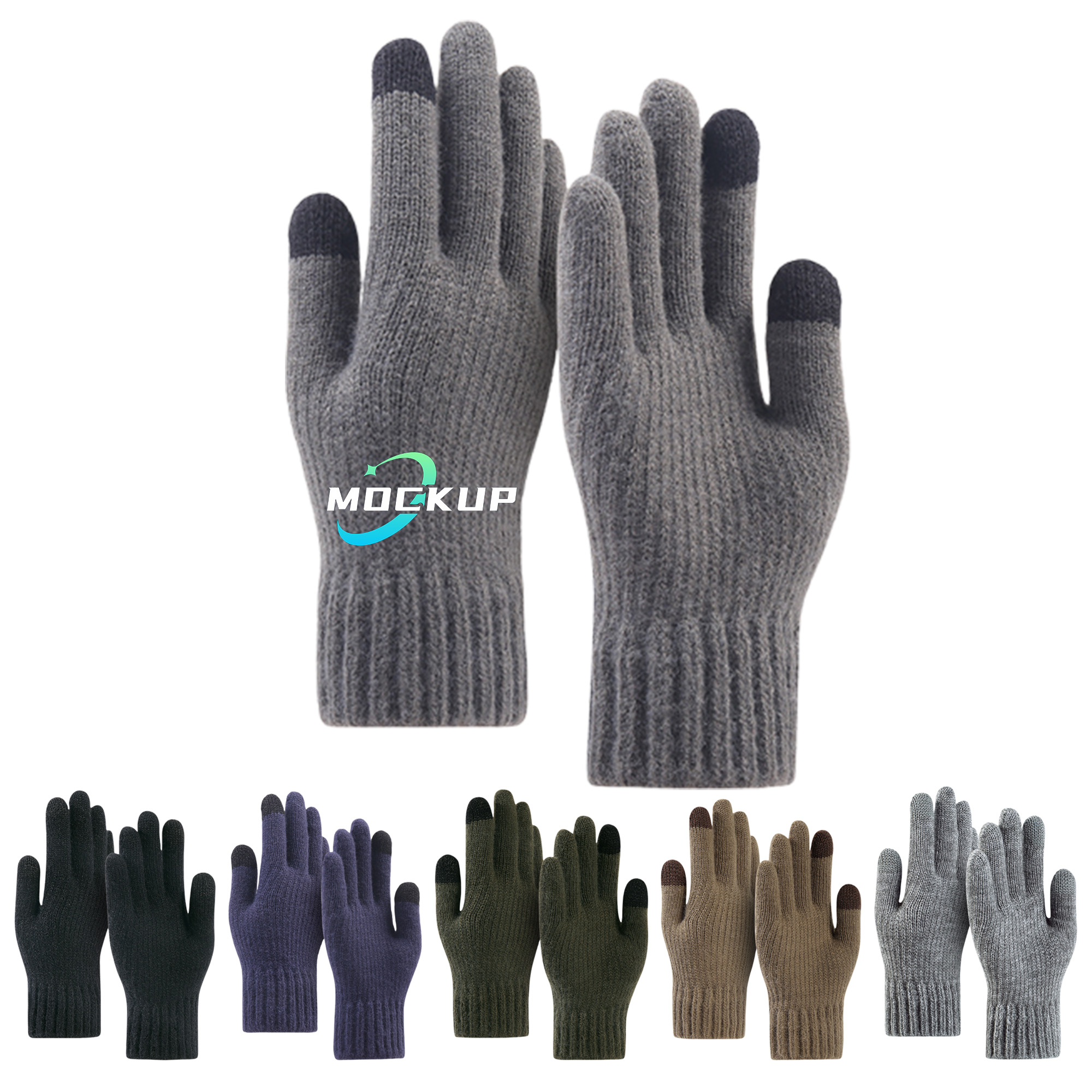 Winter Unisex Thick Thermal Gloves 5
