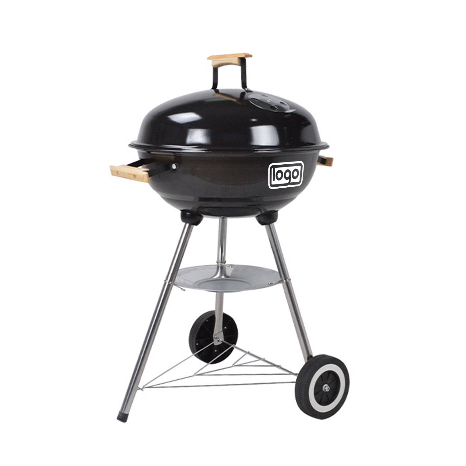 Portable Charcoal Grill with Wheels 9