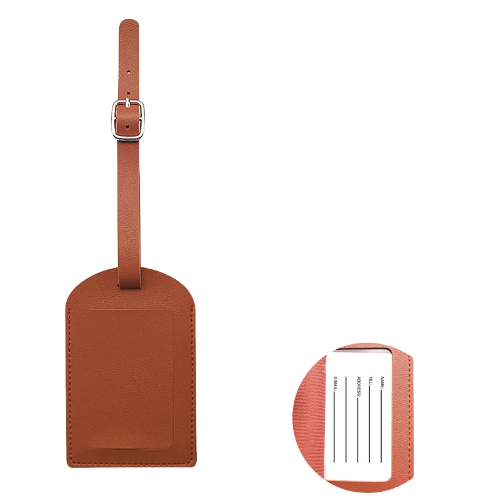 PU Leather Card Holder with Detachable Lanyard 11