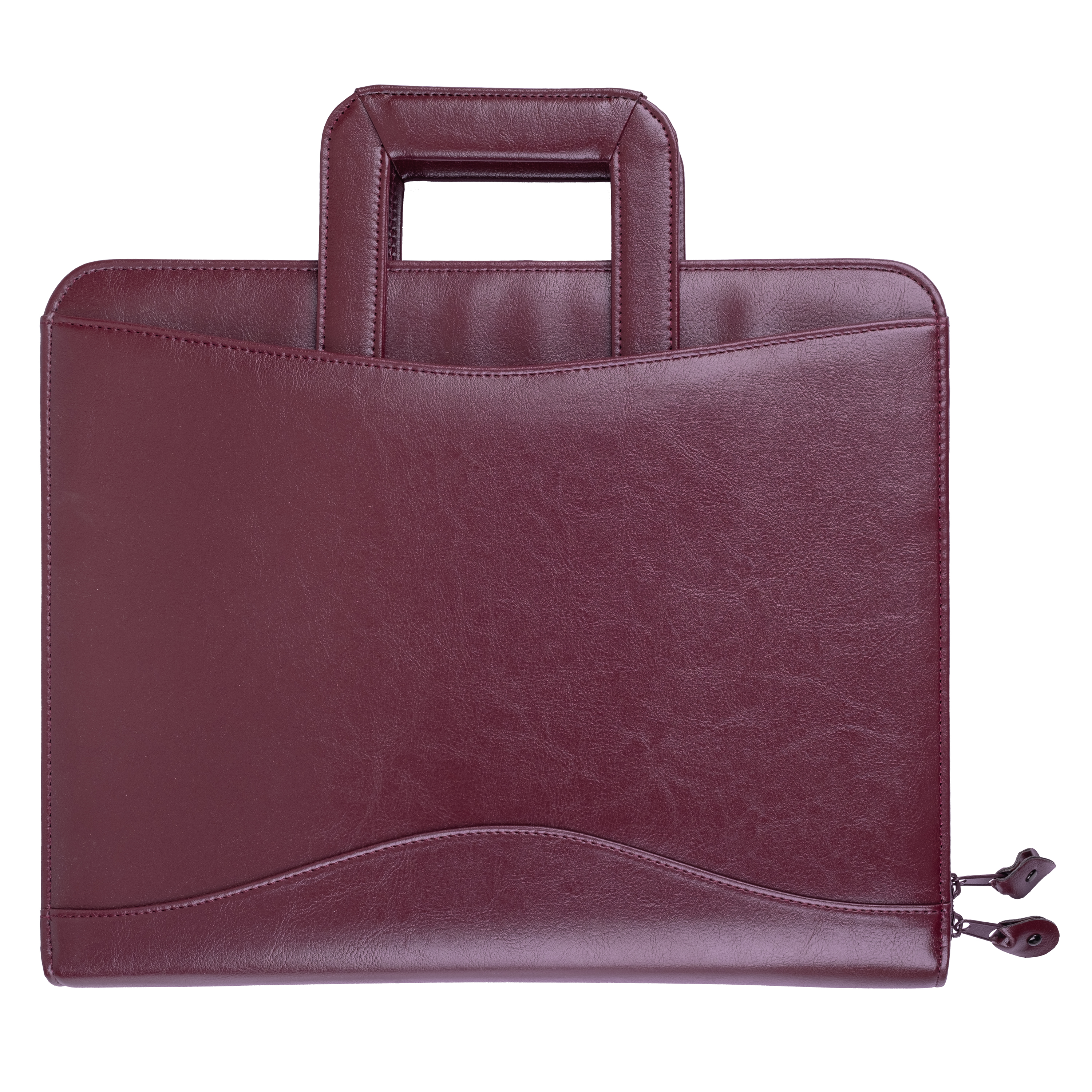 Harvard Binder 3-Ring Zip Portfolio w/Retractable Handles 5
