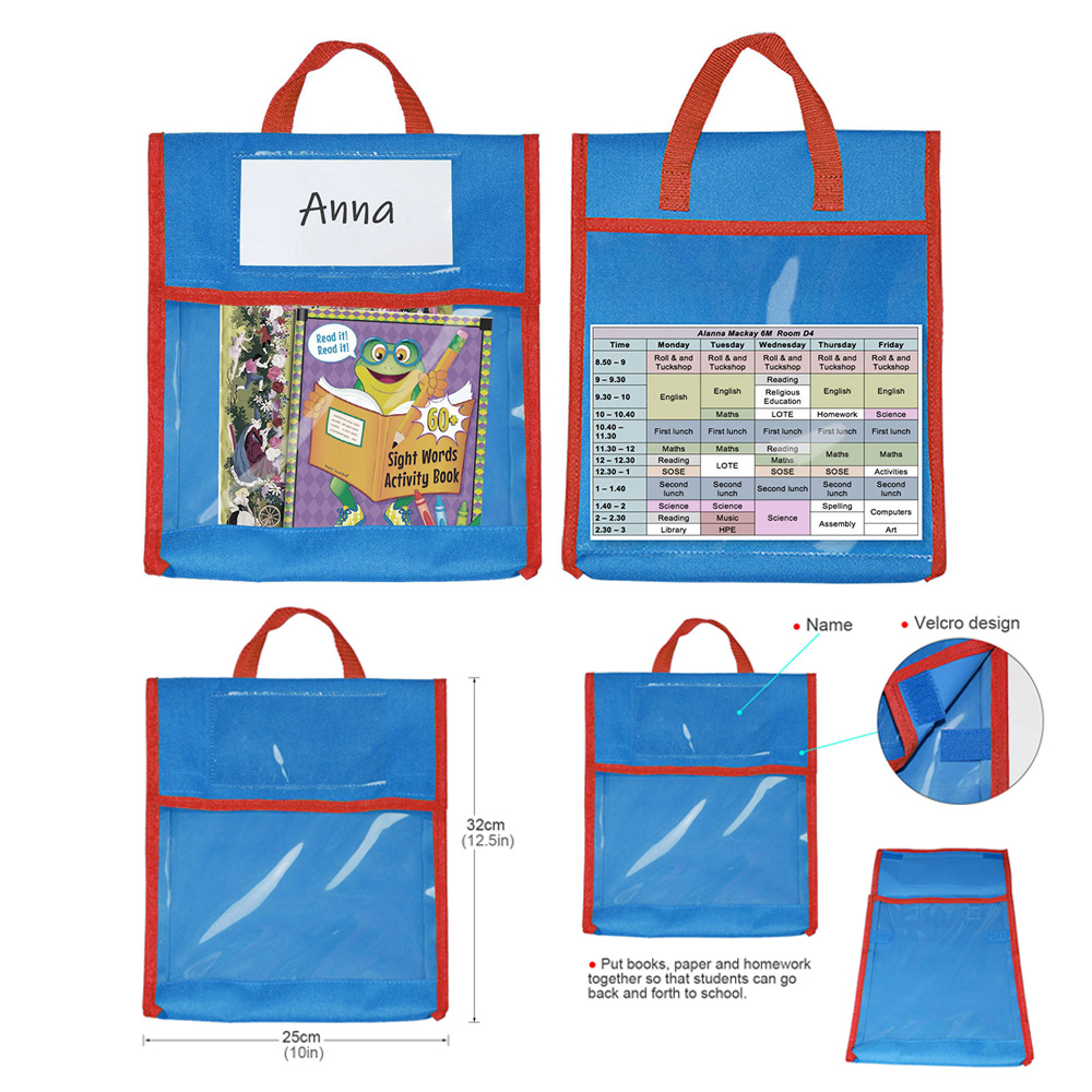 Transparent tote storage bag 5