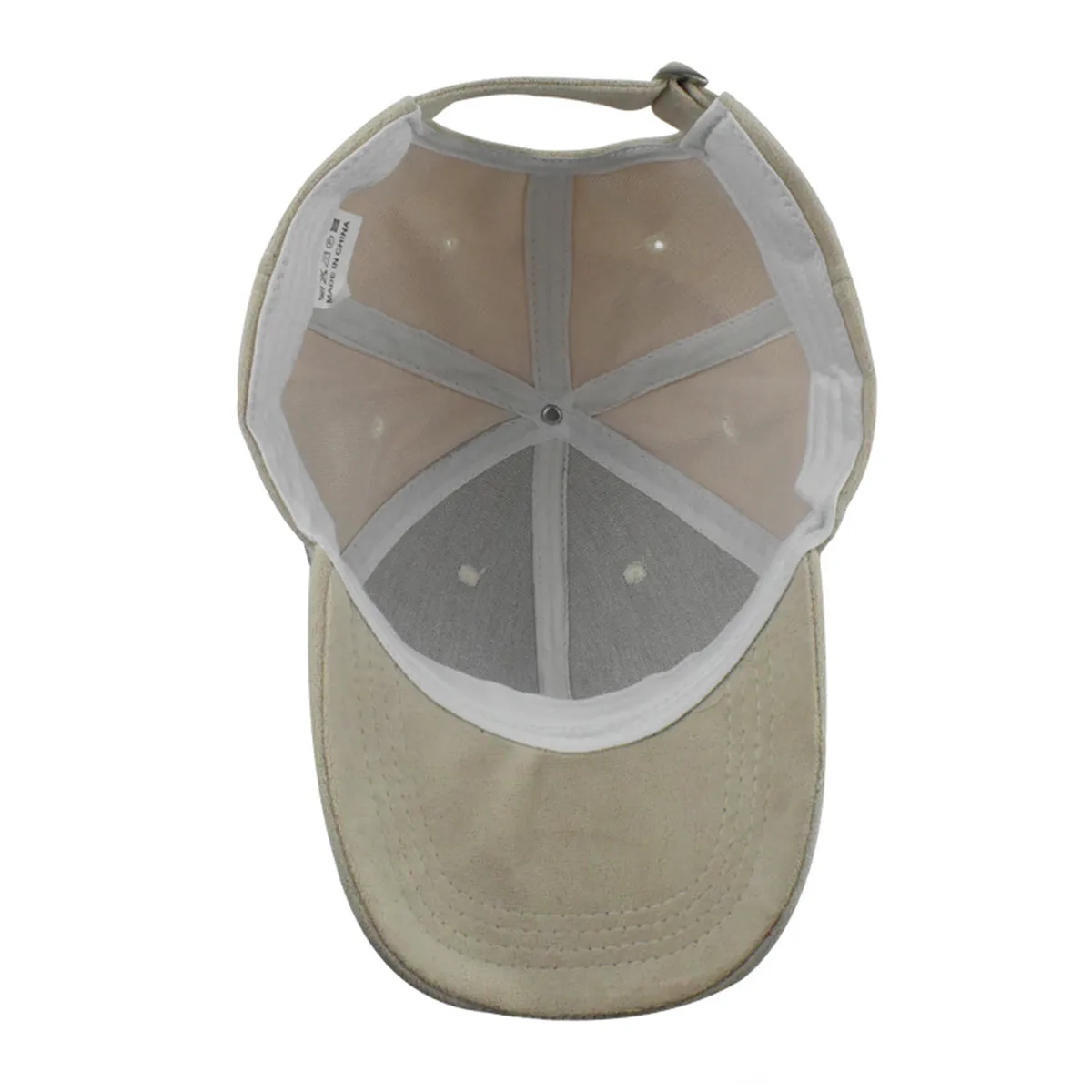 Custom Adjustable Suede Six-Panel Baseball Cap Classic Hat 4