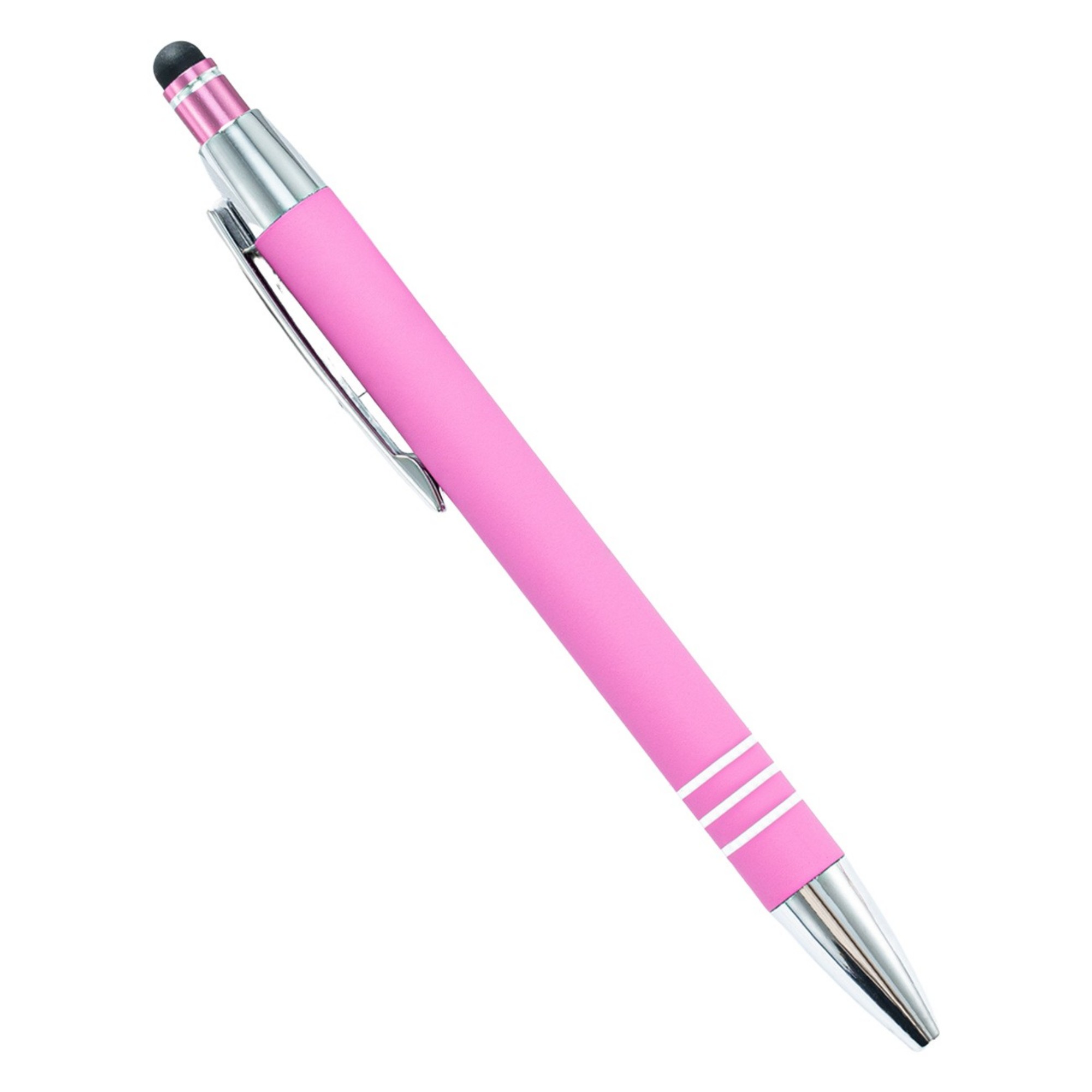 Metal Touch Screen Ballpoint Pen With Press Design 5.4" 13