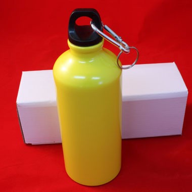 22 OZ Aluminium Sports Bottle W/ White Gift Box, custom water bottle with logo imprint 1