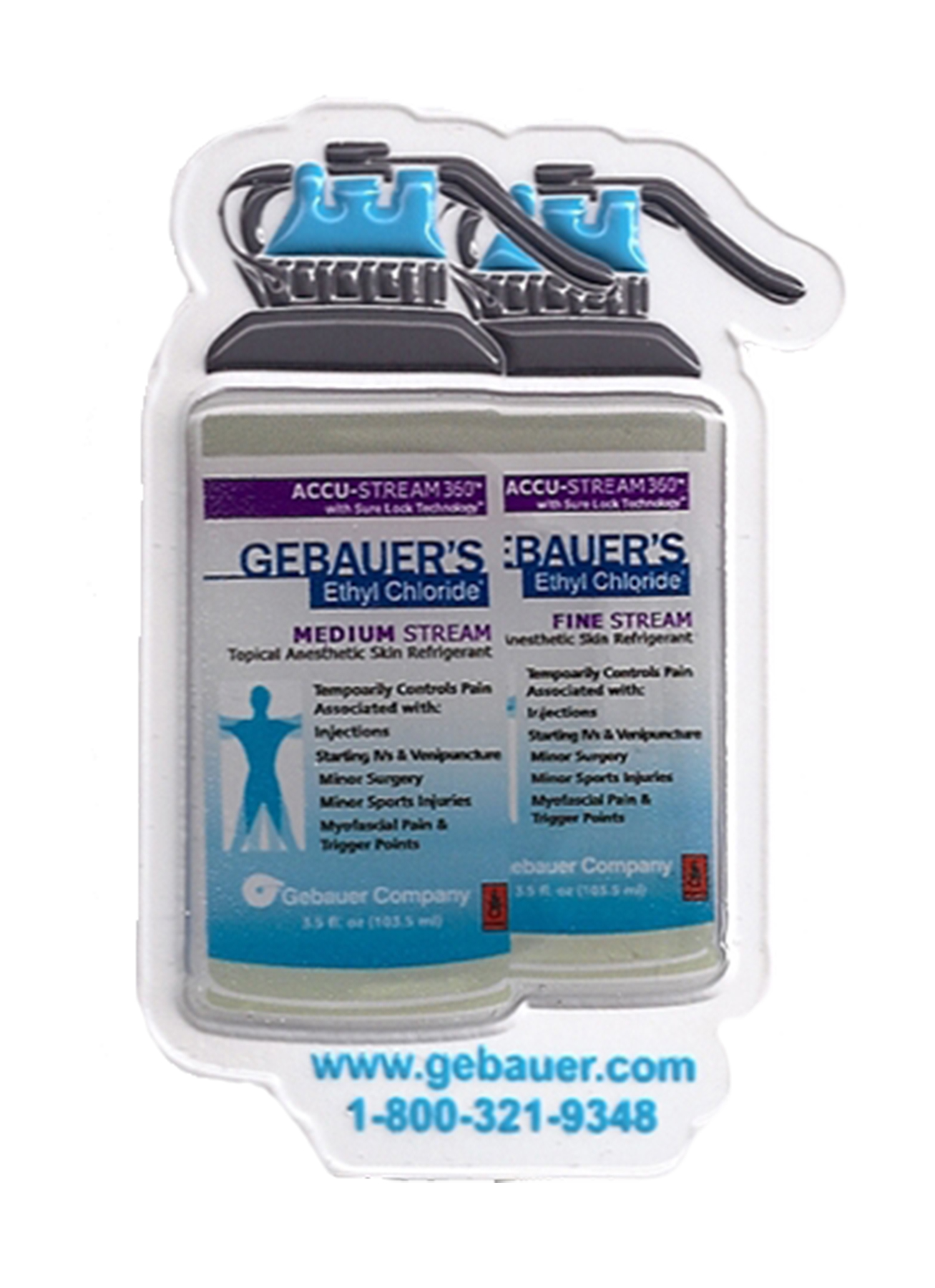 2D PVC Rubber Magnets - USA Made 8