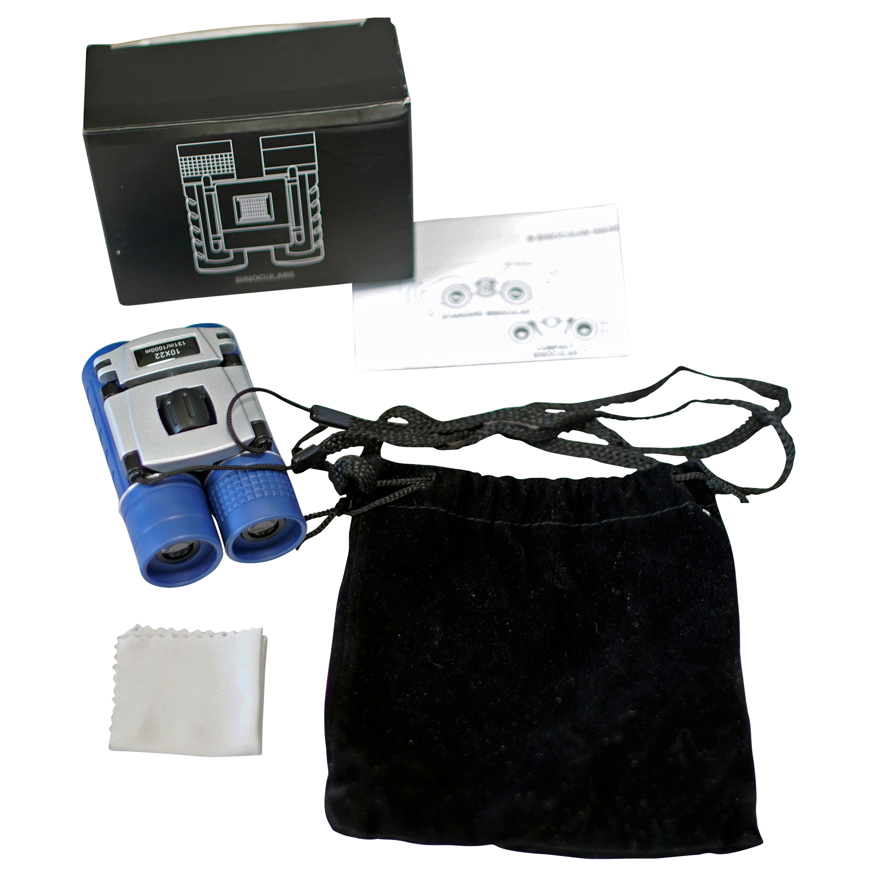 Compact Shock-Proof 10x Magnification Binoculars 11