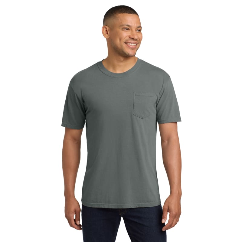 COMFORT COLORS Heavyweight Ring Spun Pocket Tee. 247