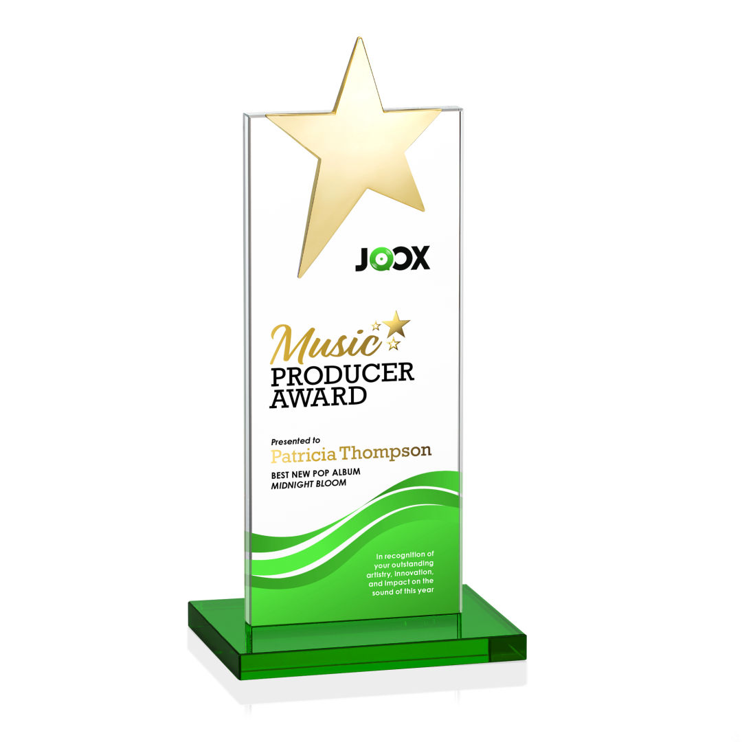 Bryanston Gold Star VividPrint™ Award - Green 6