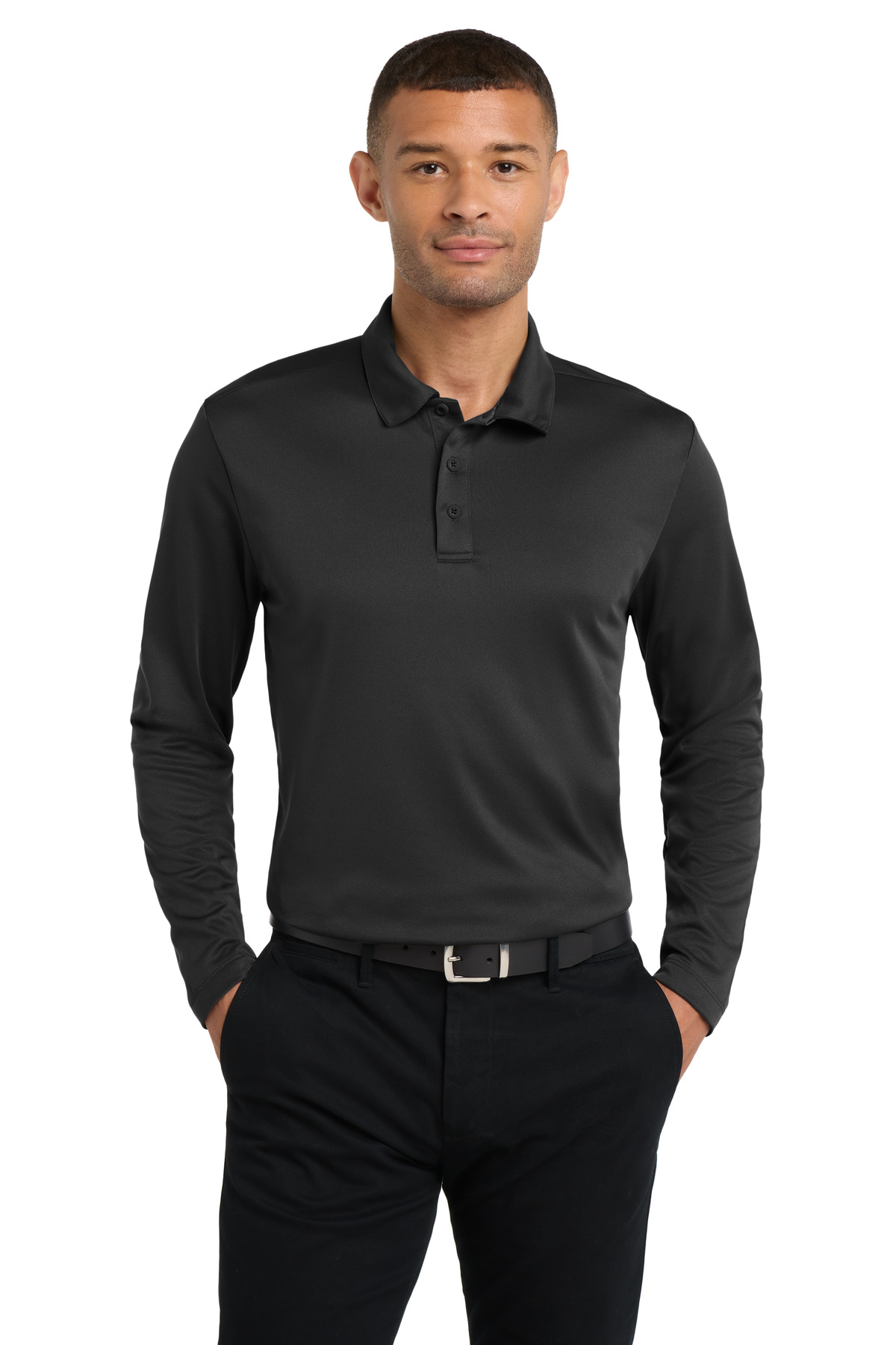 Silk Touch Performance Long Sleeve Polo