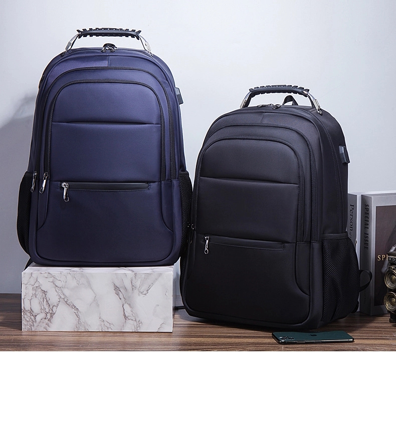 Customized Business Travel Backpacks With USB Port 12