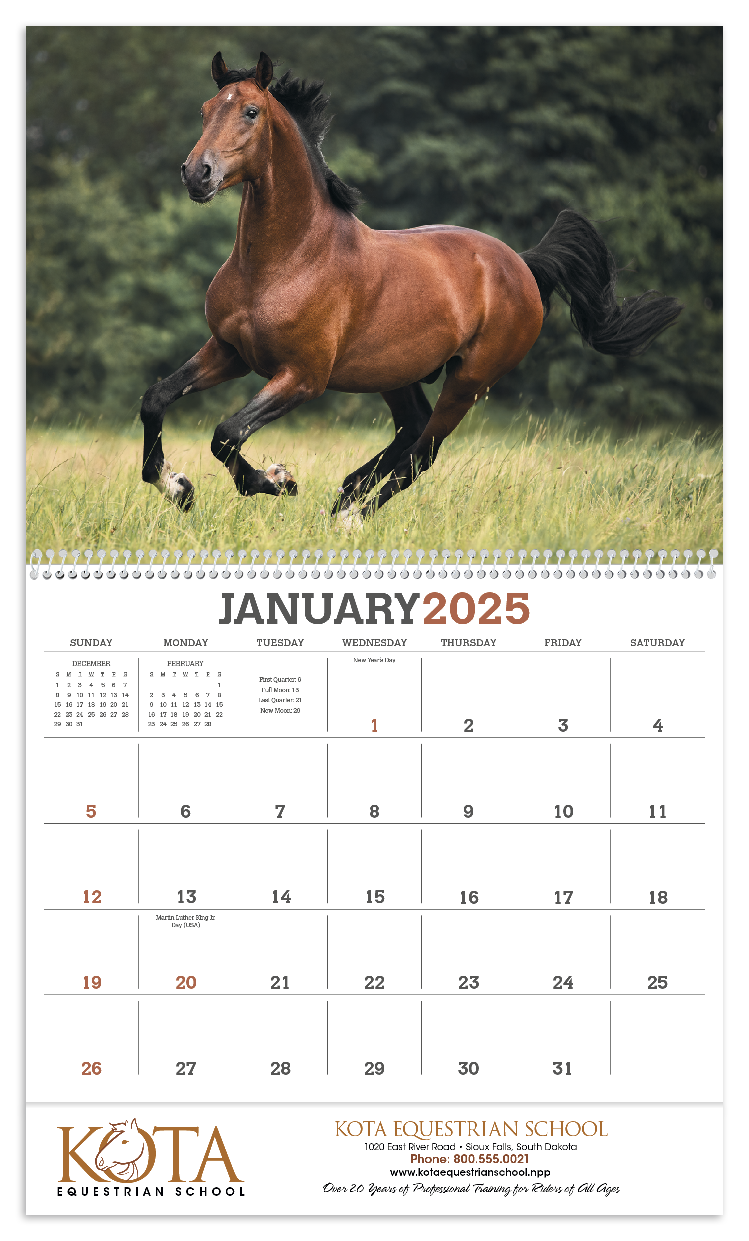 Triumph® Calendars Horses Calendar 14