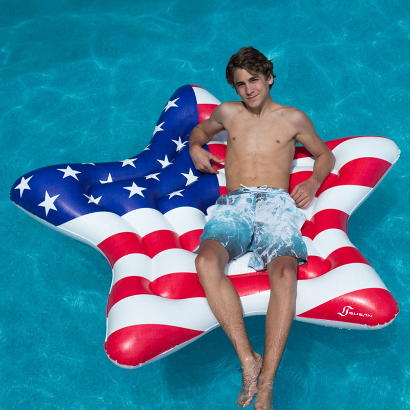 Inflatable Bikini Pattern Floating Bed 4