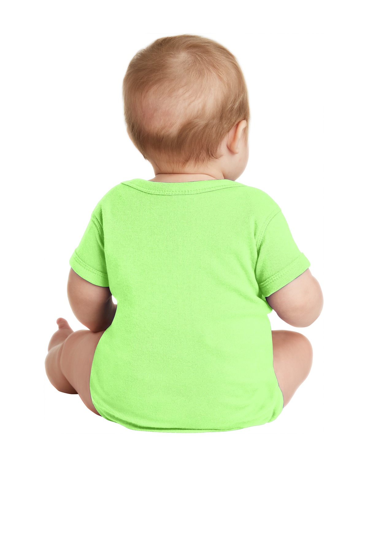 Rabbit Skins Infant Short Sleeve Baby Rib Bodysuit. RS4400 77