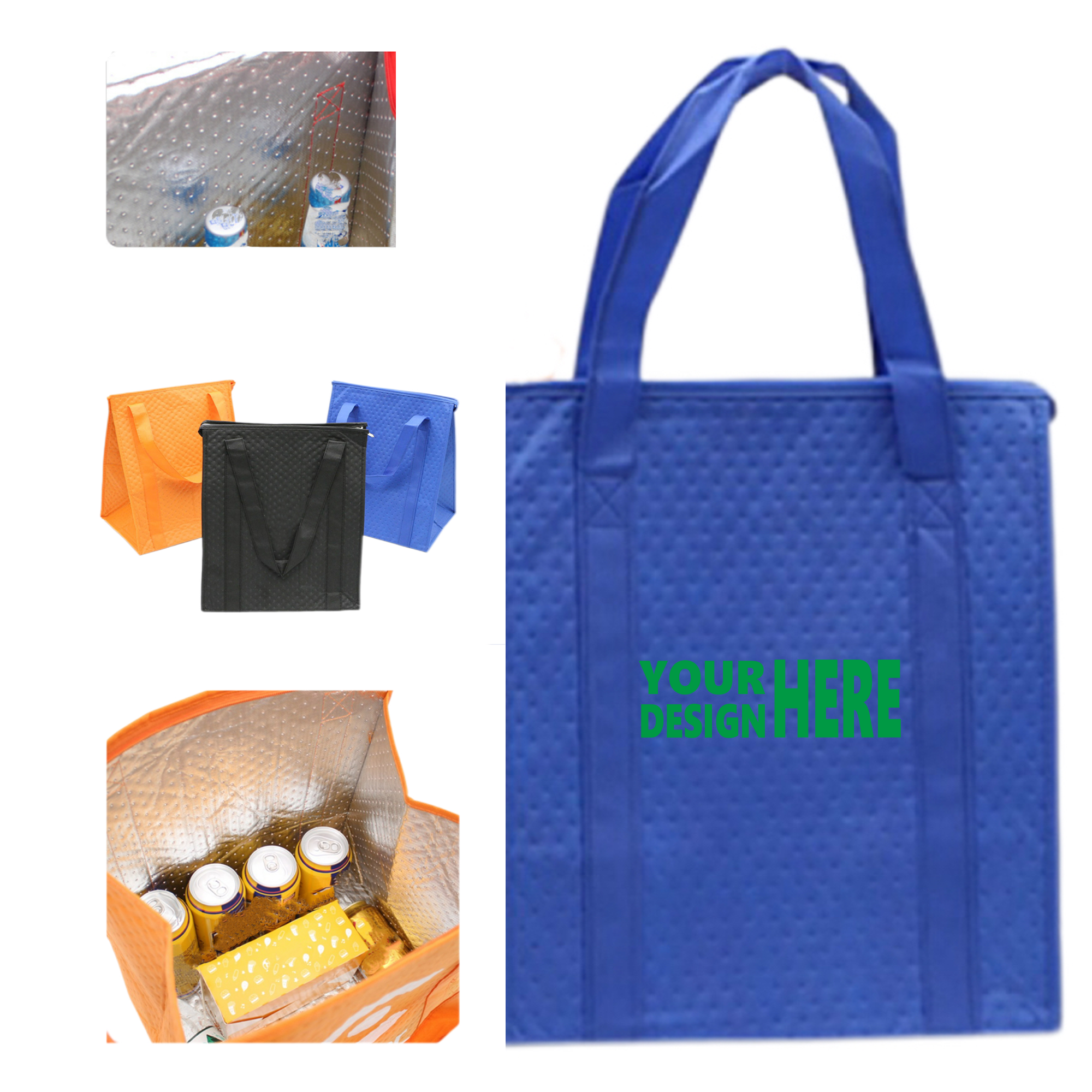 Non-Woven Insulated Grocery Shopping Tote 2