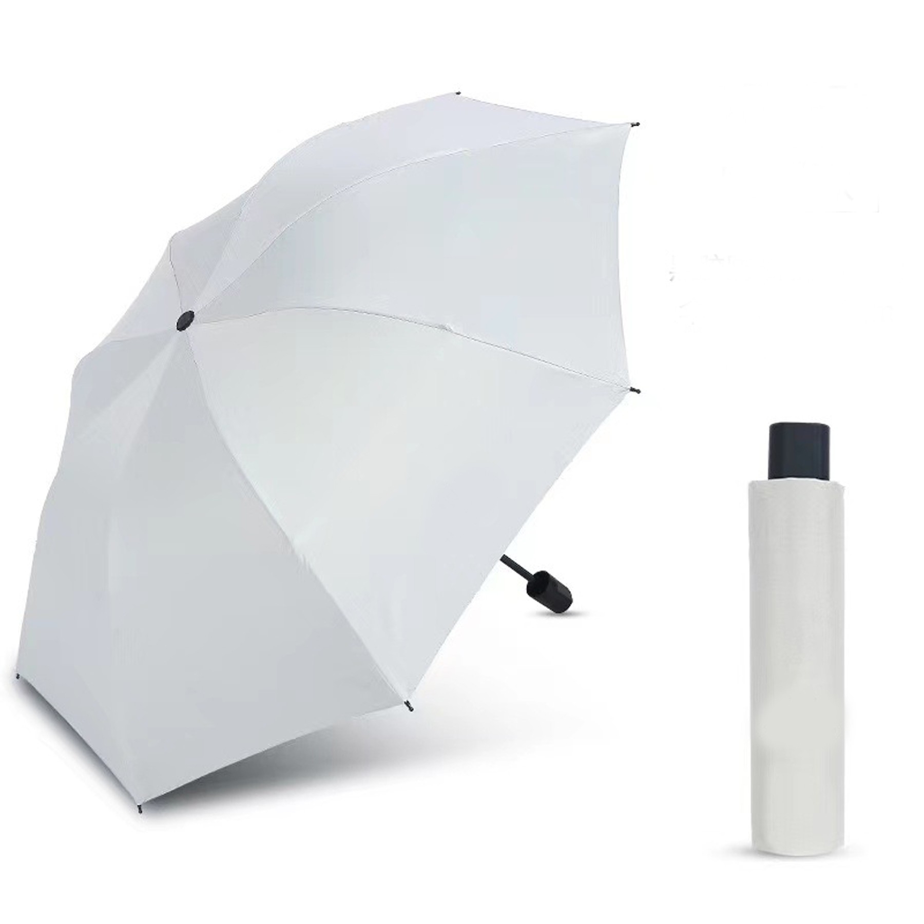 Foldable Umbrella For Both Cloudy/ Sunny 6