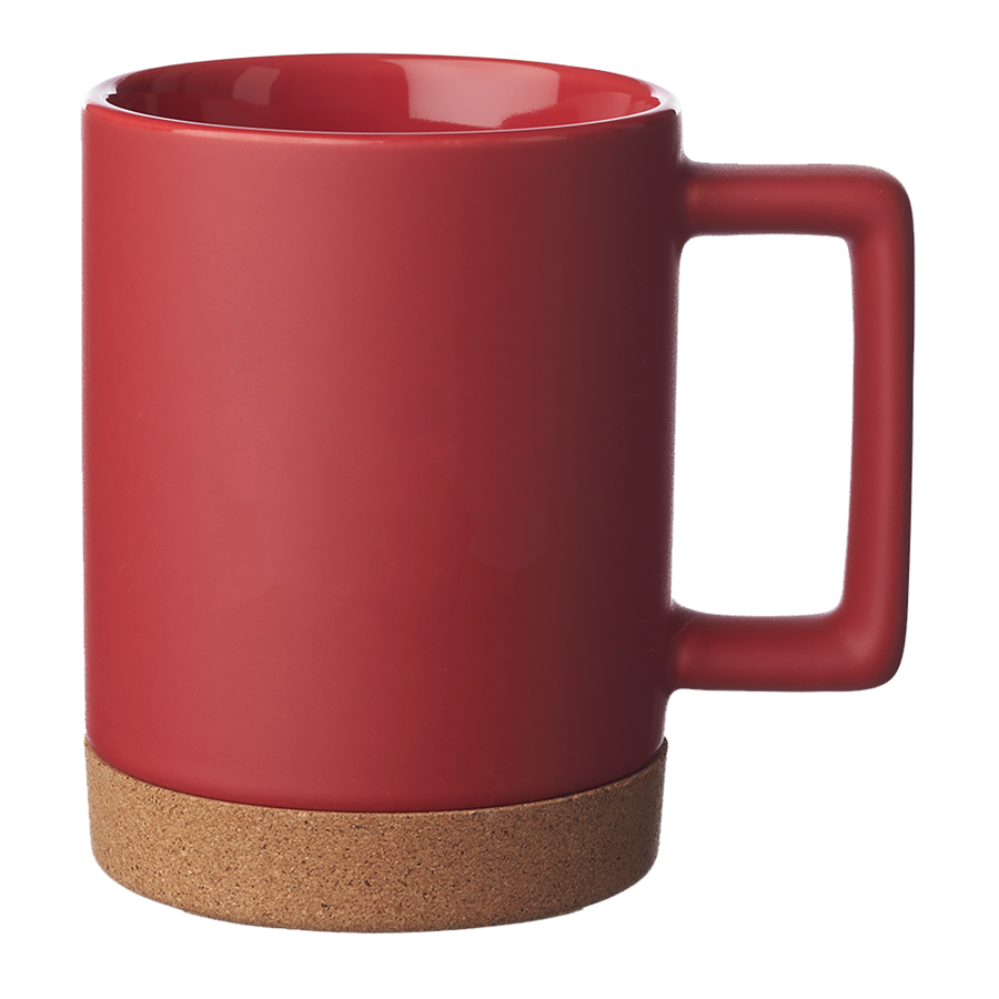 15 oz. Stylish Cork Base Ceramic Coffee Mug 5