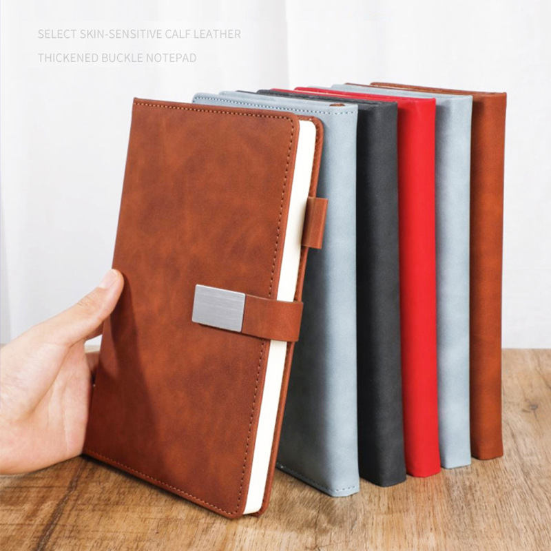 Leather Magnetic Clasp Notebook 5