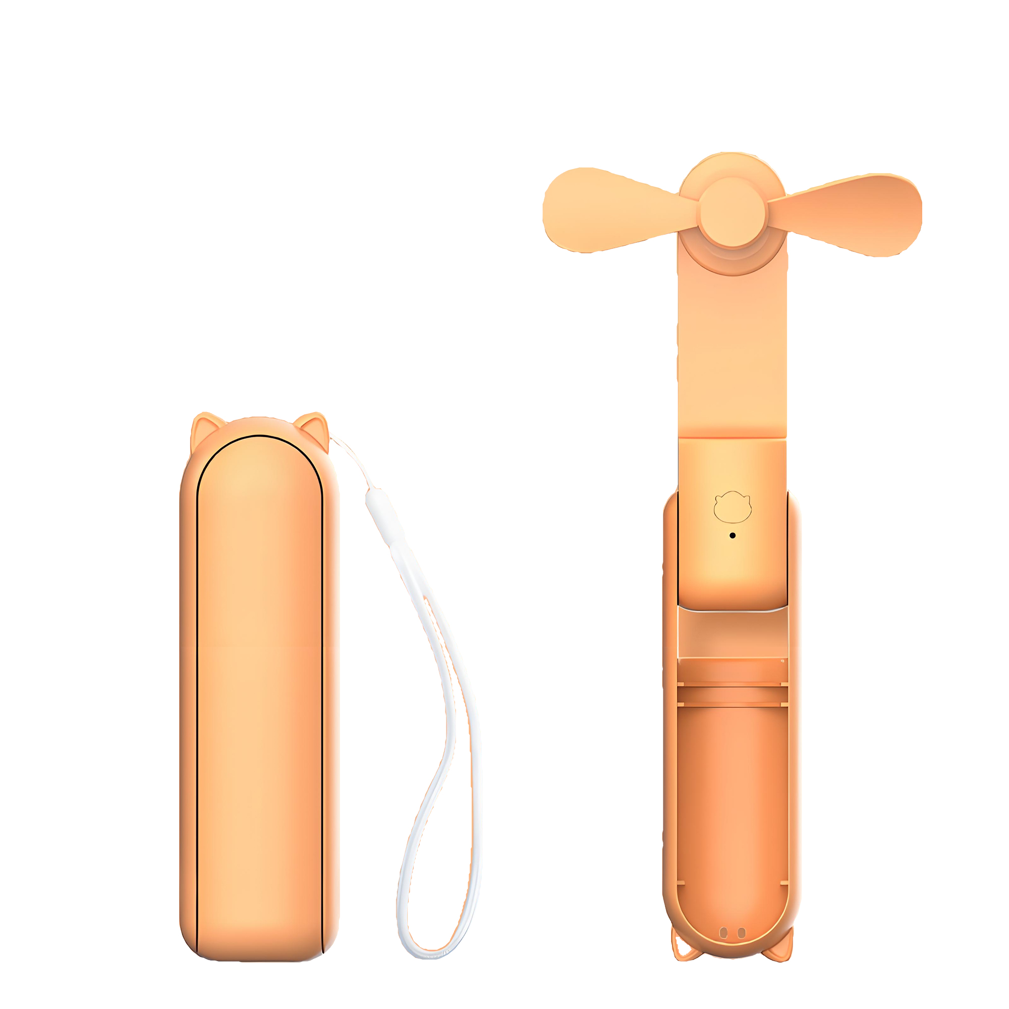 Portable Handheld Fan with Built-in Power Bank 9