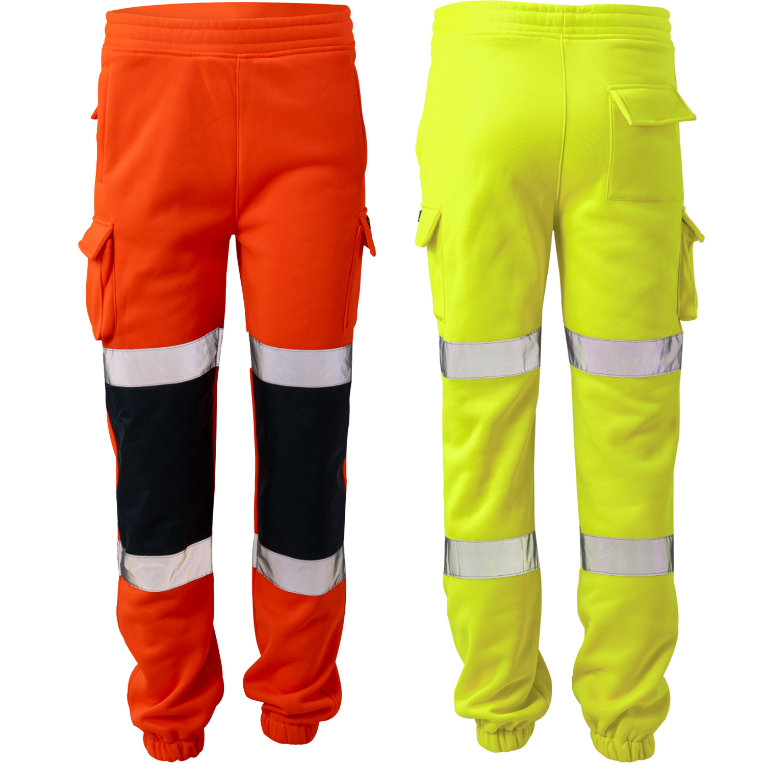 Combat Class E Reflective Tape Safety Jogging Fleece Pant 2
