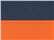 Navy- Orange Trim
