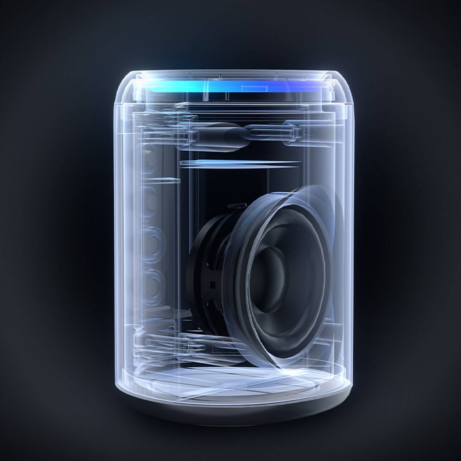 Compact Dustproof Waterproof Portable Bluetooth Speaker 2