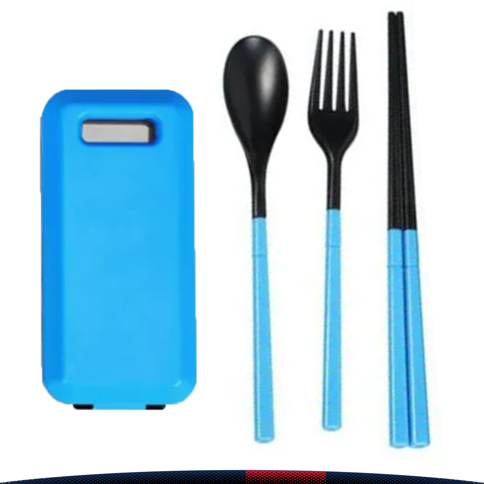 Eateria 3-Piece Screw-Apart Plastic Cutlery Set 2