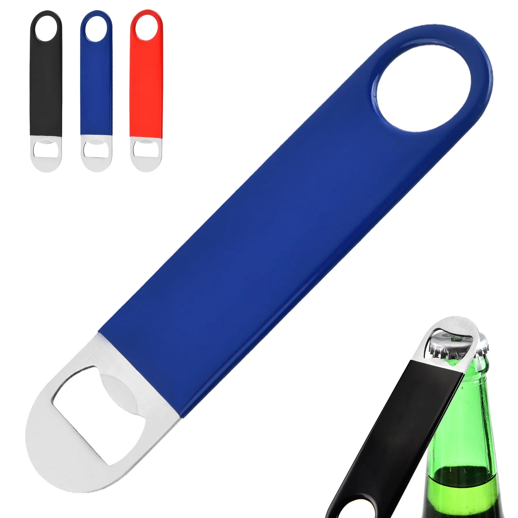 Stainless Steel Flat Bottle Opener 4