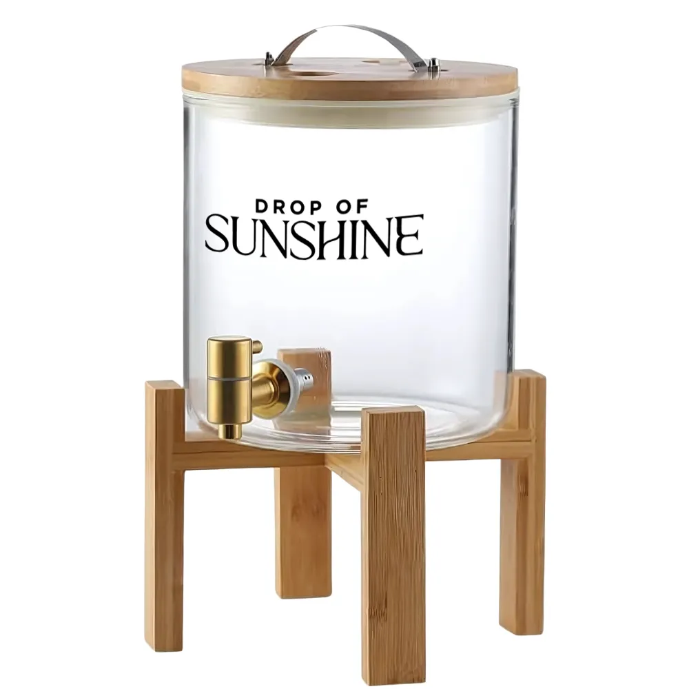 5L Glass Beverage Dispenser 4