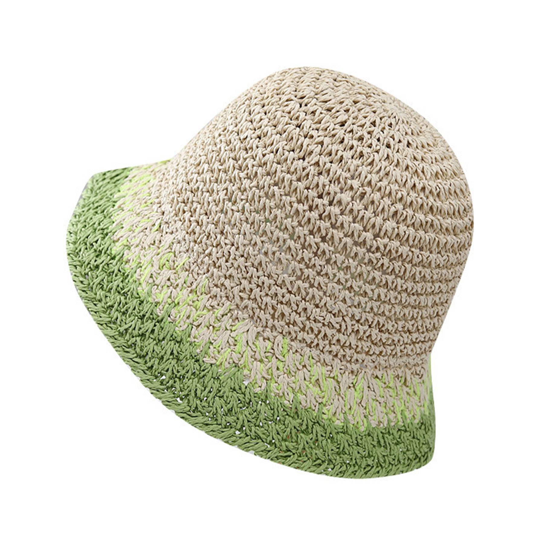 Jute Hand-woven sunscreen fisherman hat 2