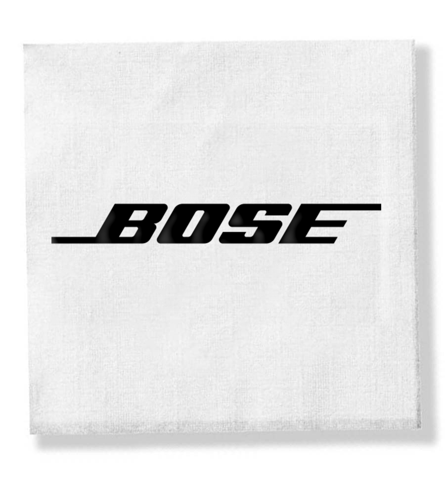 Foil Stamped 1-Ply White Beverage Napkin, Linen Embossed, FSC Certified 3