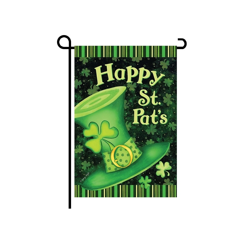 Happy St Patricks Day House Garden Flags 6