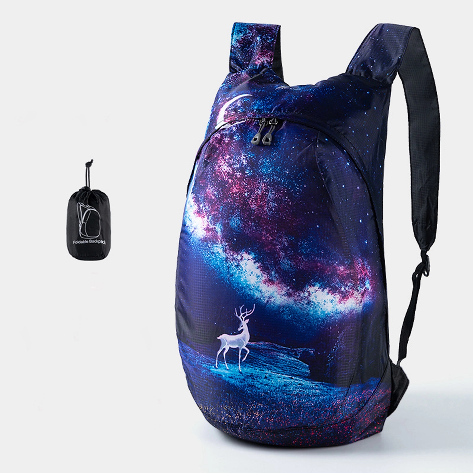Packable Portable Folding Backpack 11