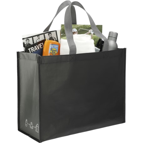 RPET Laminated Matte Shopper Tote 45