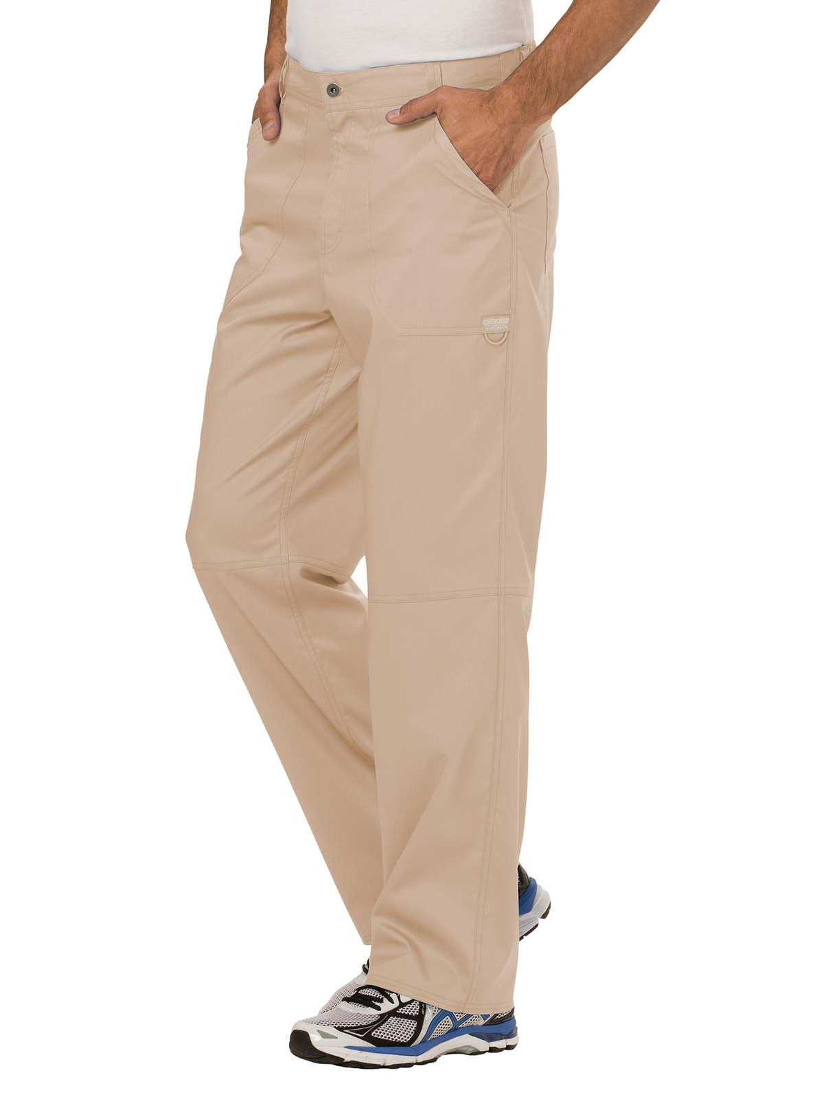 Cherokee - Workwear Revolution - Men's 7-Pocket Fly Drawstring Front Pant 35
