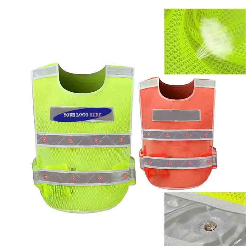 MOQ20 LED Light Up Running Reflective Vest 2