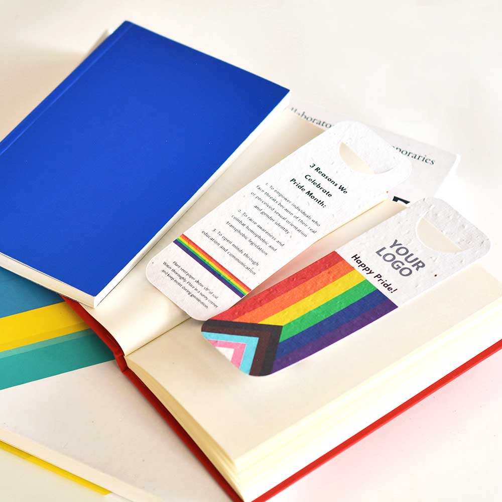 Plantable Pride Bookmark with Page Slot 4