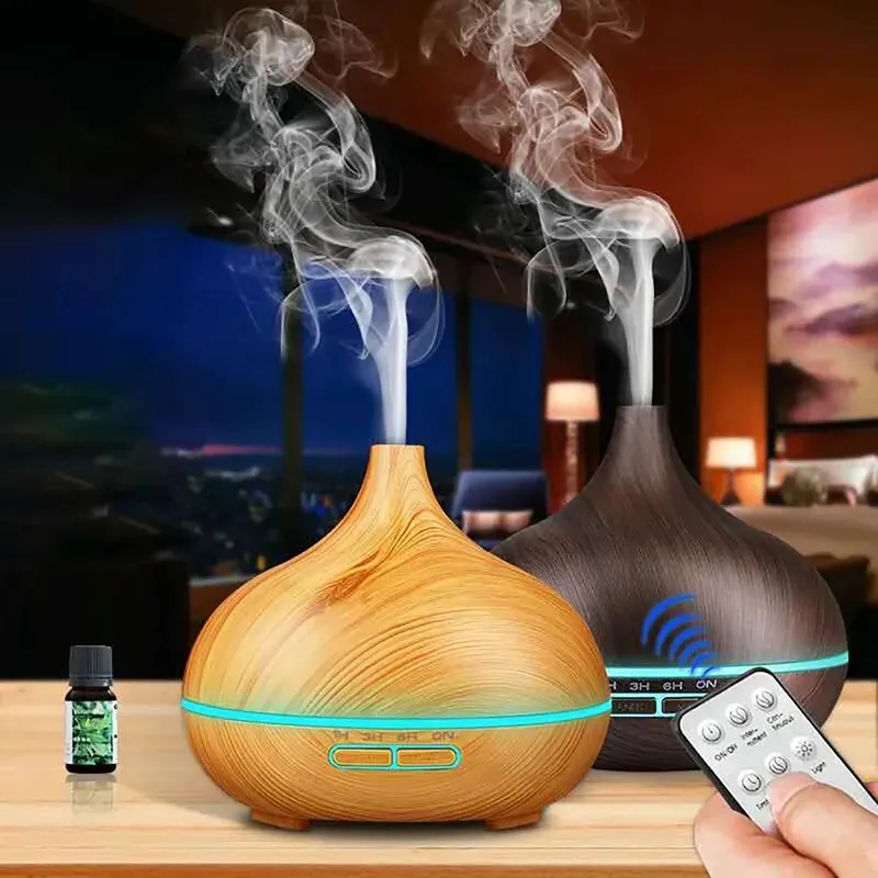 Wood Grain Aromatherapy Diffuser 2