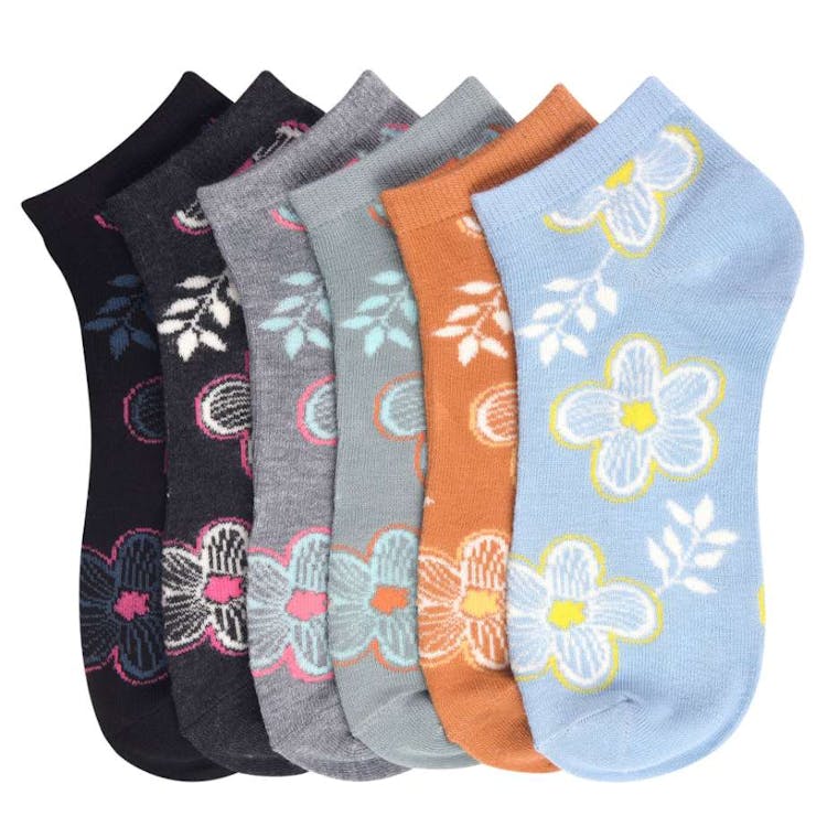 Women's Low-Cut Socks - Size 9-11 Assorted Colors