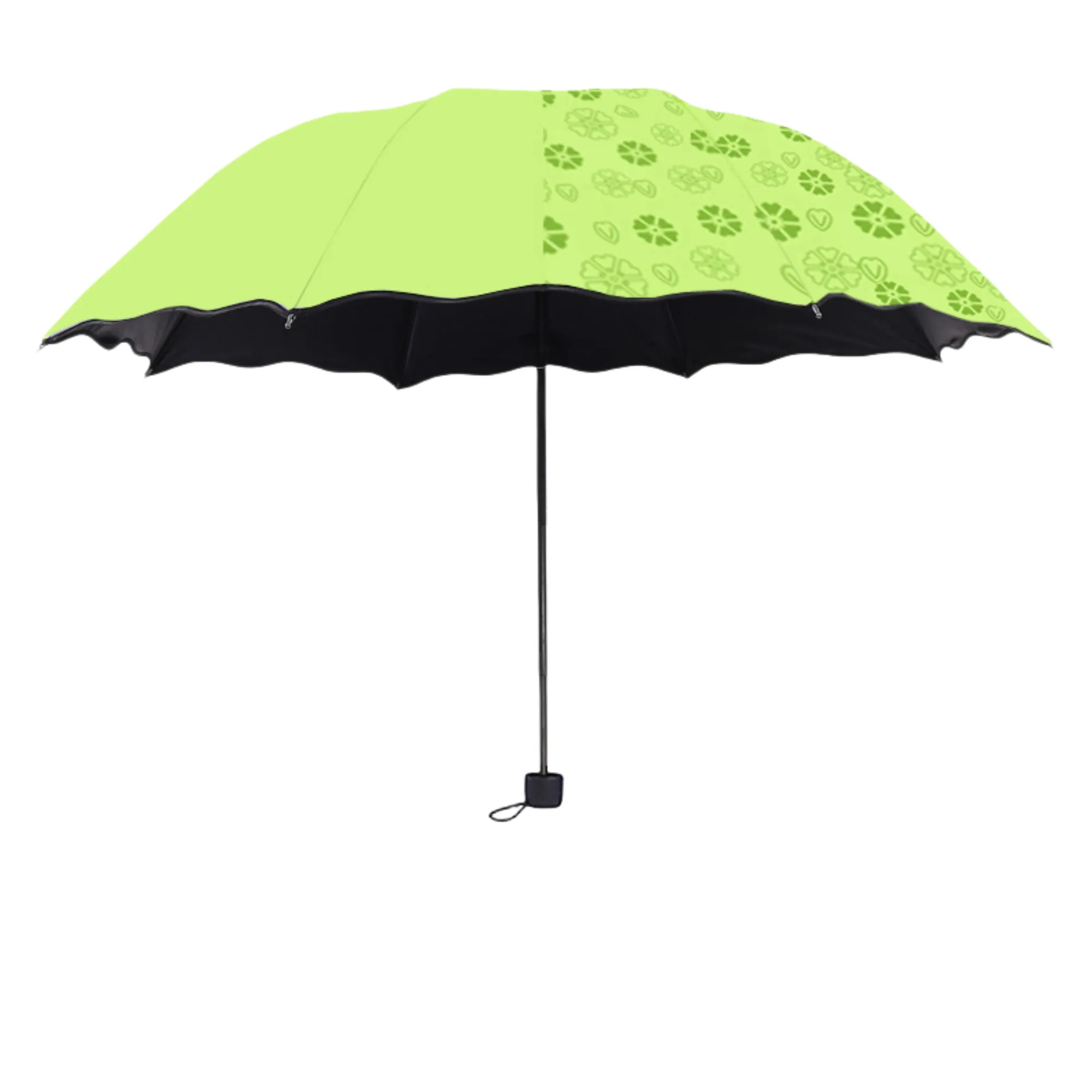 3-Fold Hydrochromic Flower Reveal Sun Umbrella 2