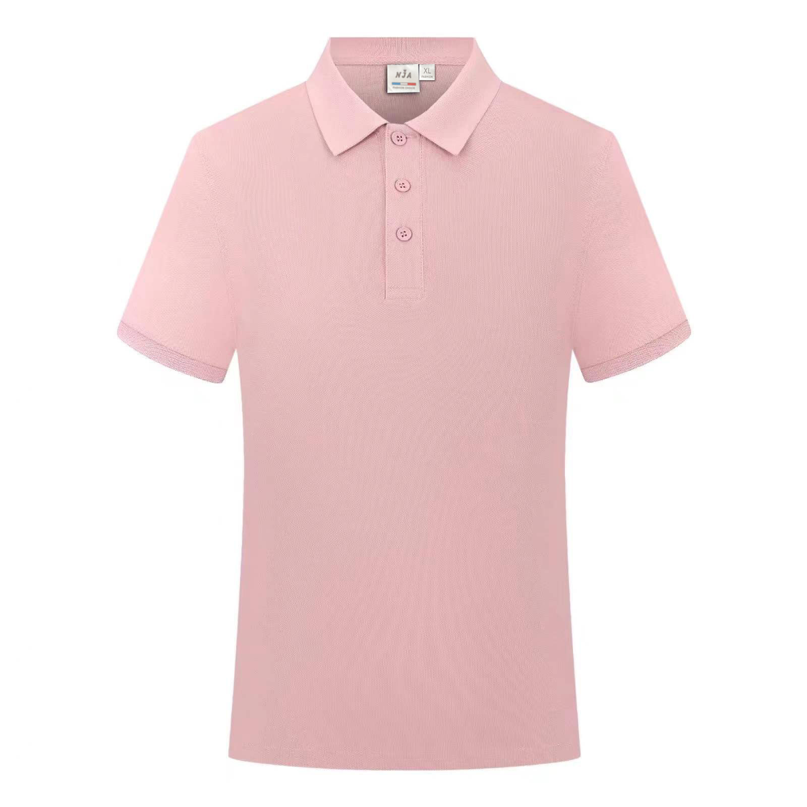 Cotton Breathable Solid Color Lapel Polo 6